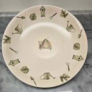 Vintage Portfolio by Pfaltzgraff Naturewood Serving Bowl, 12", Pasta Dish‎ , USA
